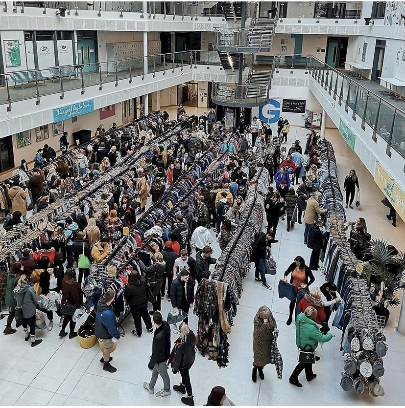 Eco friendly shopping comes to College East Sussex College