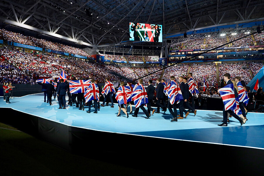 WorldSkills opening ceremony