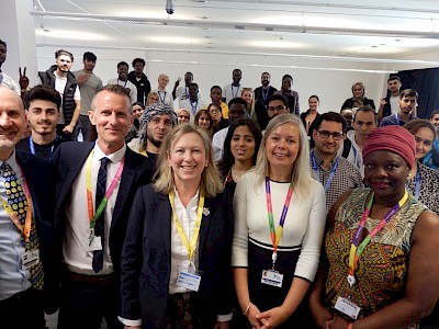 Sally-Ann Hart MP visits ESOL students at East Sussex College’s Station Plaza campus in Hastings