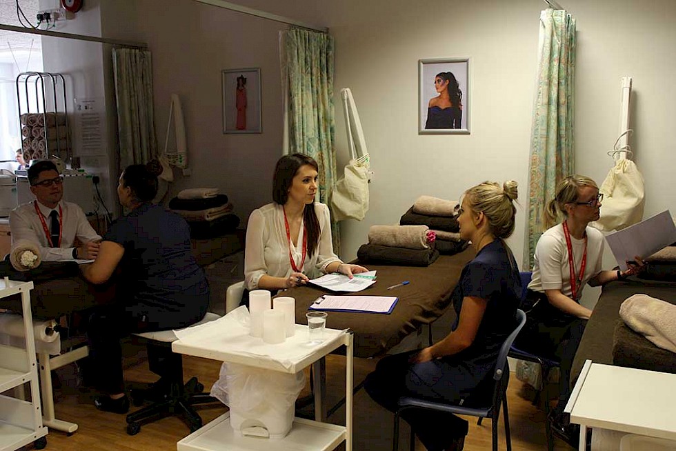 Historic Sussex Hotels visit Beauty Therapy students for inspirational talk