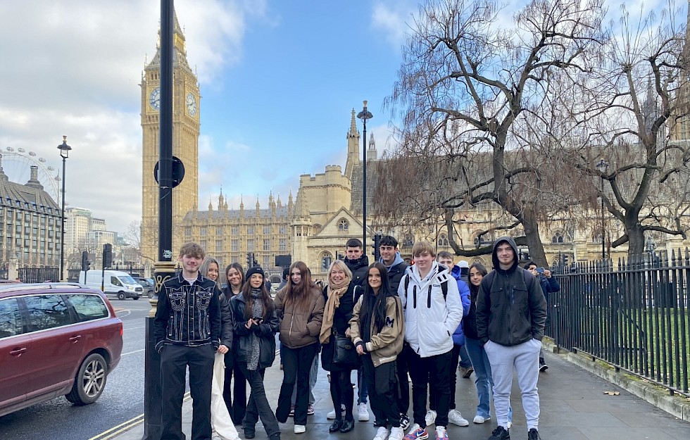 East Sussex College business students visit Houses of Parliament