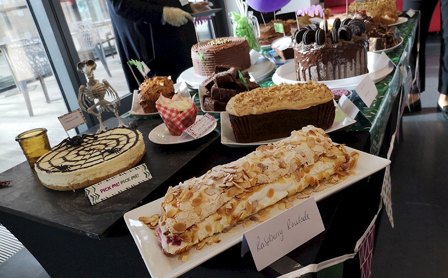 Staff rise to the challenge to support world’s biggest coffee morning