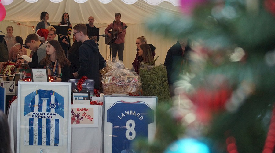 College Christmas festival raises over £1,200 for St Michael’s Hospice