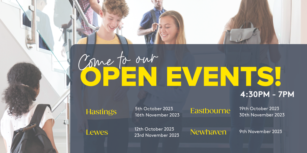 East Sussex College Open Events