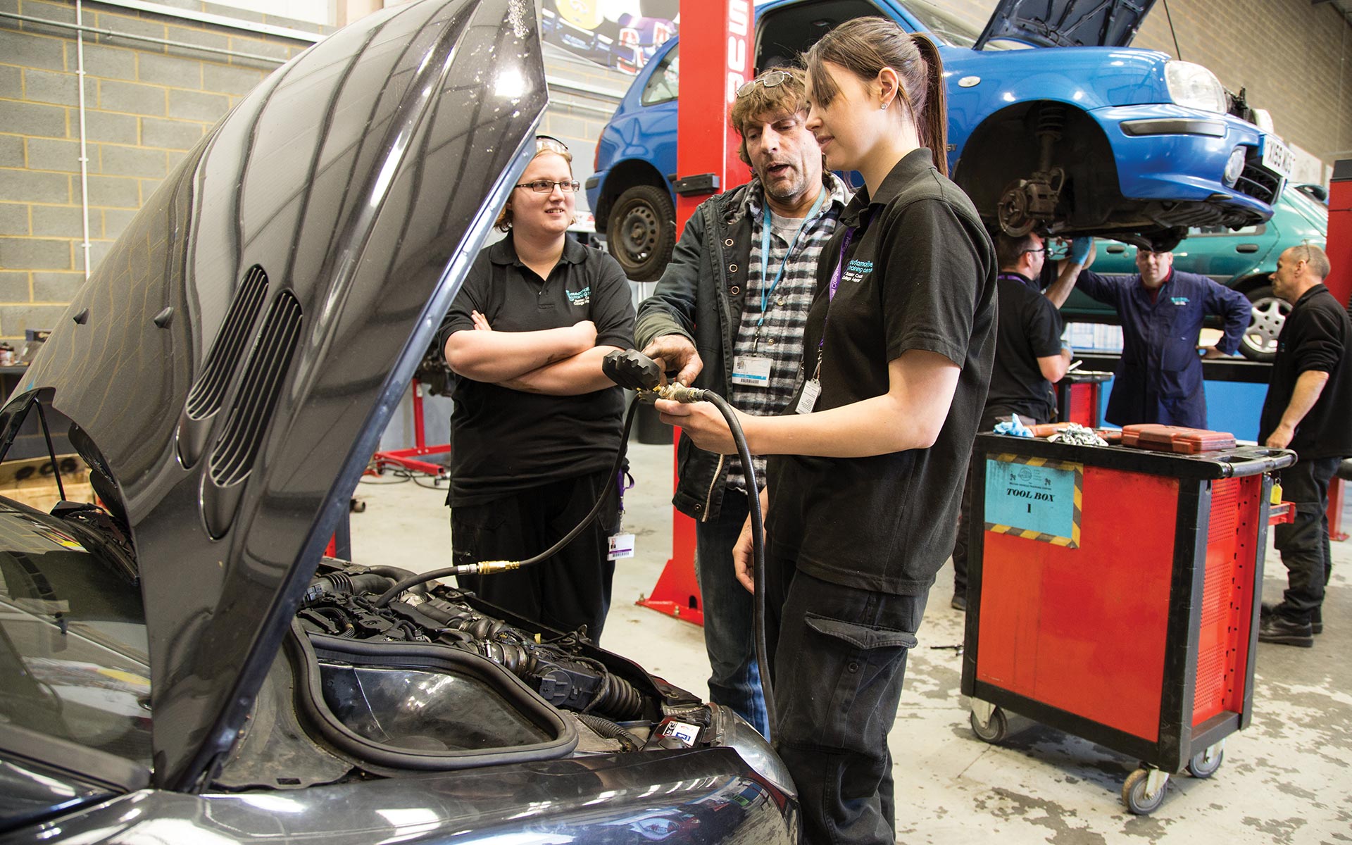 Automotive Training Centre is a fantastic garage in Hastings to perfect your automotive knowledge using Snap-on-tools