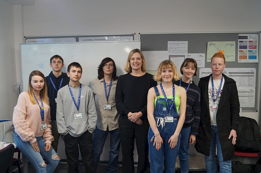 Politics students hold general election and discuss Brexit with Local MP