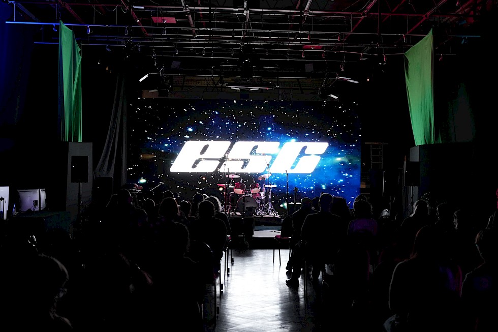 ESC end-of-year gig at Racquet Studios in Eastbourne
