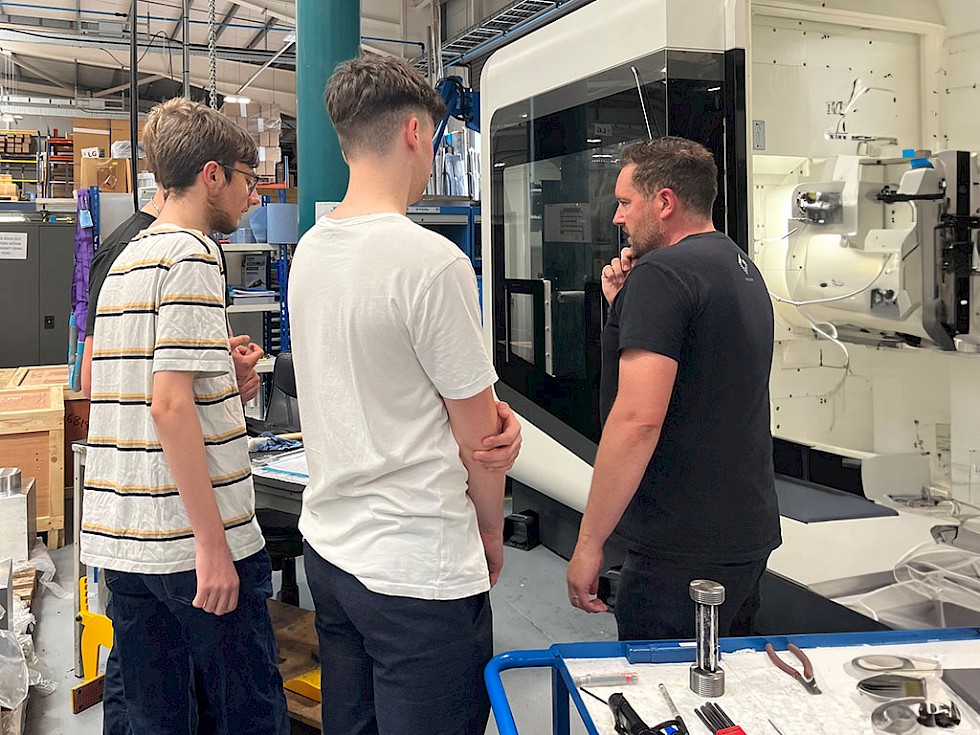 East Sussex College took three of its promising engineering students on an exciting tour of Vacgen