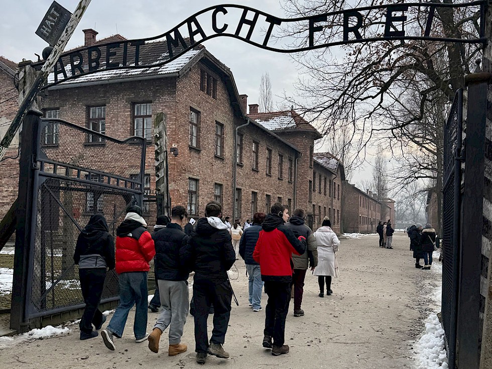 Photo: Students visit Poland