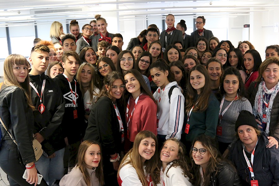Buongiorno! Travel students team up with Italian students for tourism morning