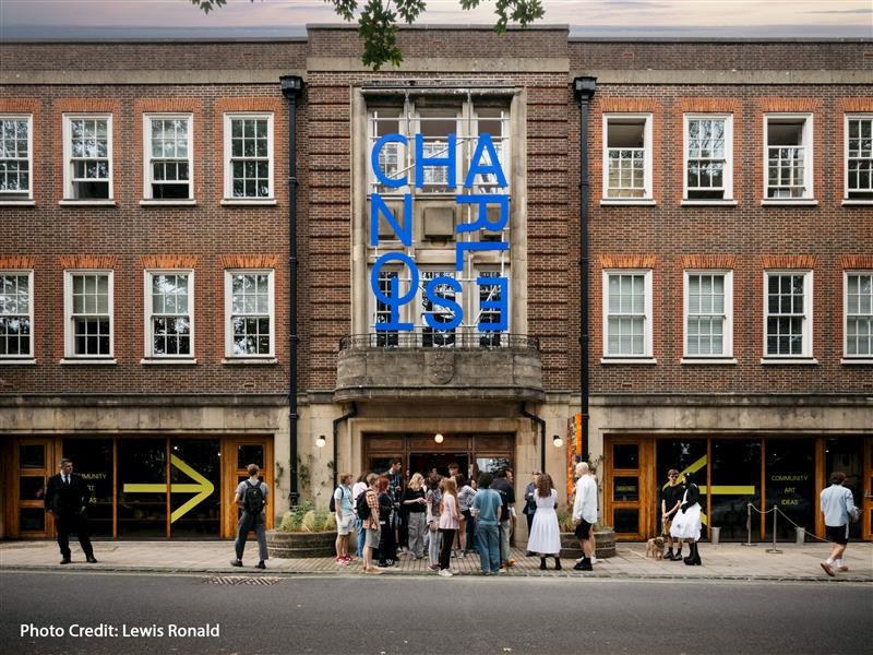 The exterior of the Charleston in Lewes building