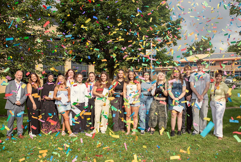 Image: East Sussex College results day