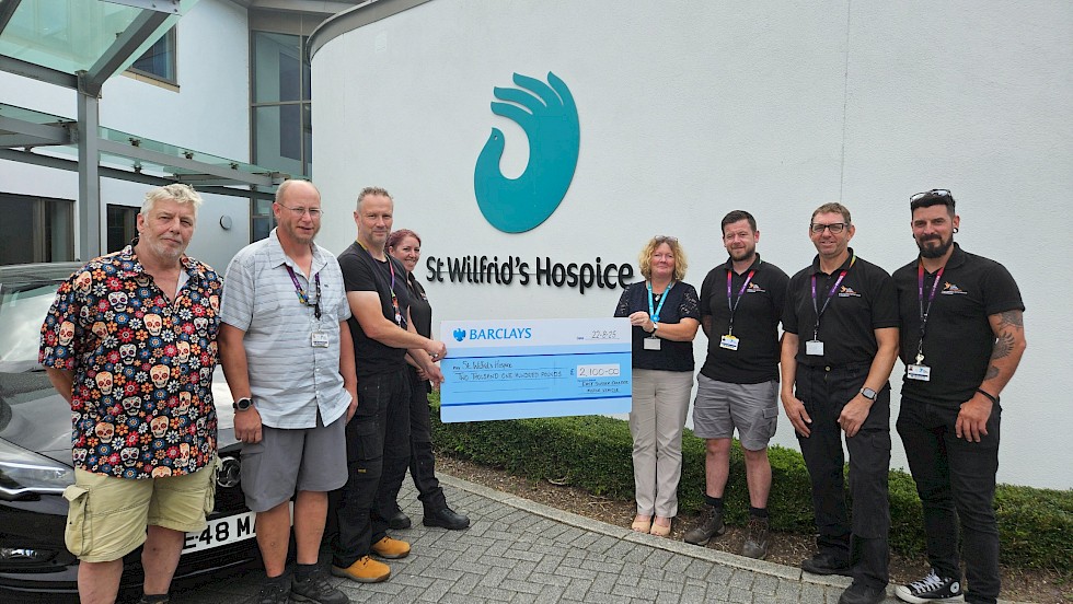 Motor Vehicle students raise £2,100 for St Wilfrid’s Hospice with classic car project filmed for Bangers &amp; Cash