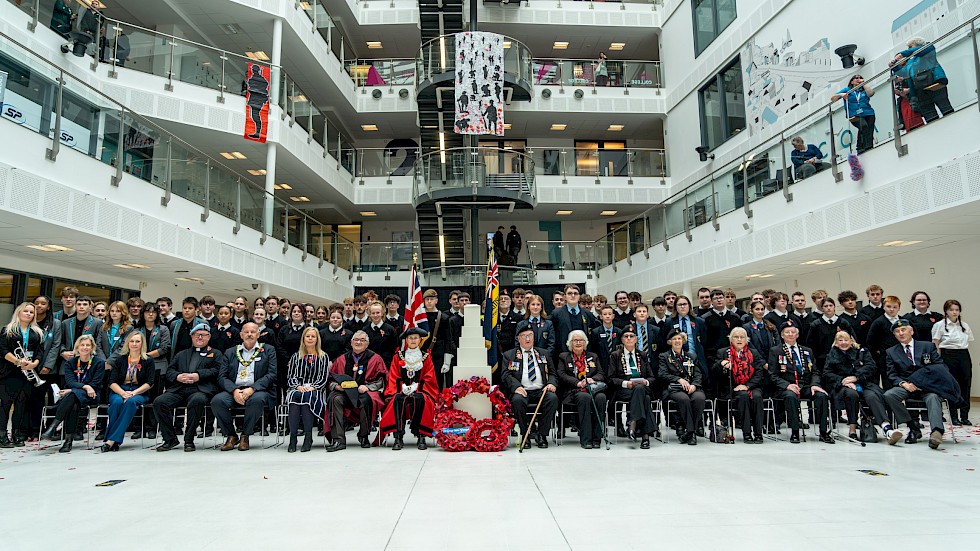 Students Lead Moving Tributes for Remembrance Day