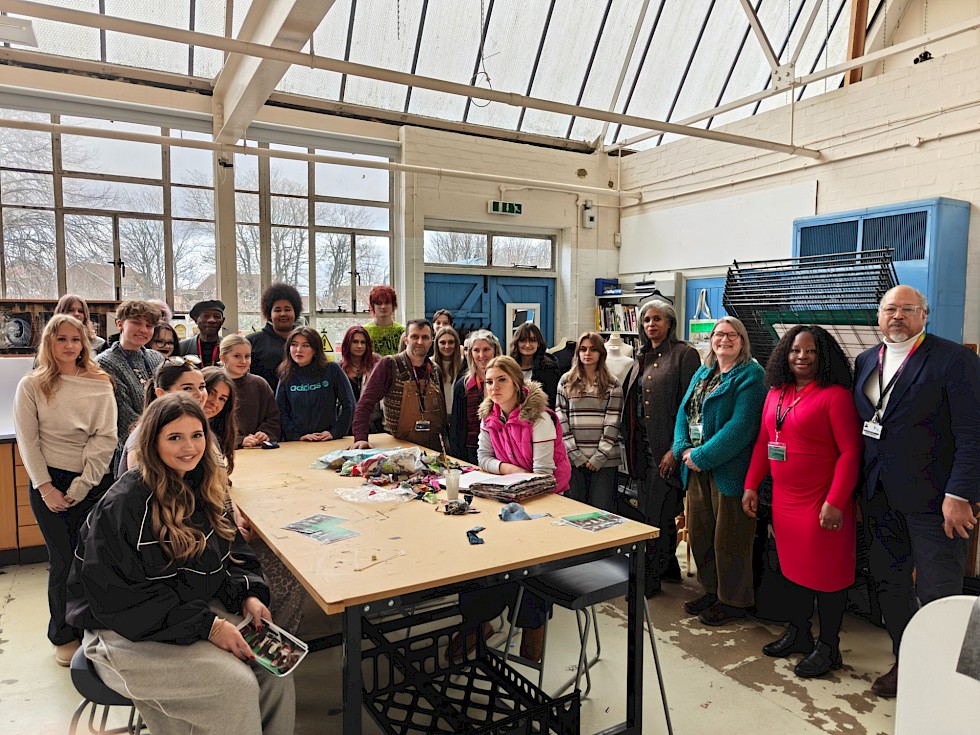 Art &amp; Design Students Awarded Honorary Fellowships Following Textile Project at East Sussex College