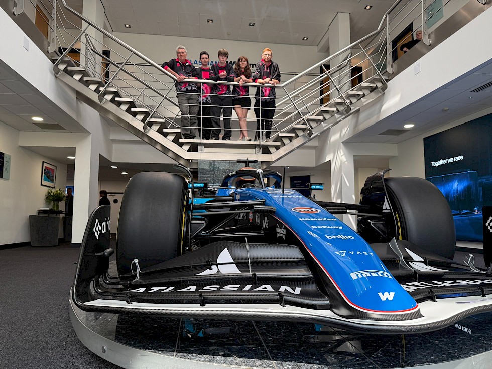 East Sussex College Students Compete at Williams F1 Racing League Finals