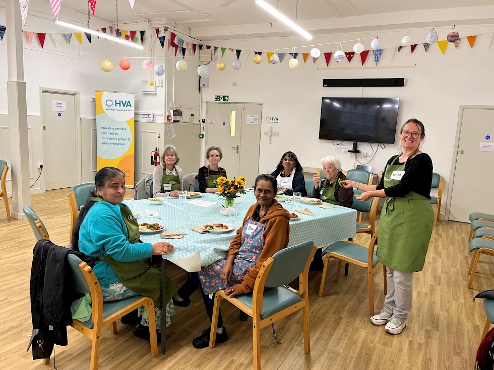 East Sussex College &amp; Hastings Voluntary Action Strengthen Partnership: Cooking up new food programmes