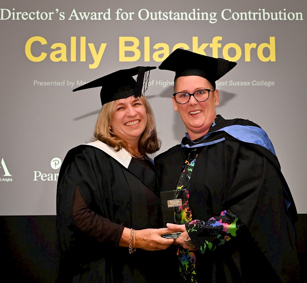 “East Sussex College changed my life in so many ways.”