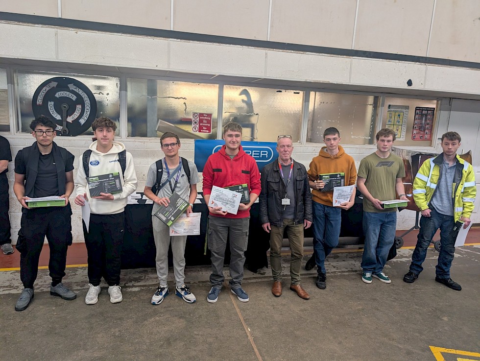 Motor Vehicle Students Celebrate a Year of Success at Presentation Ceremony