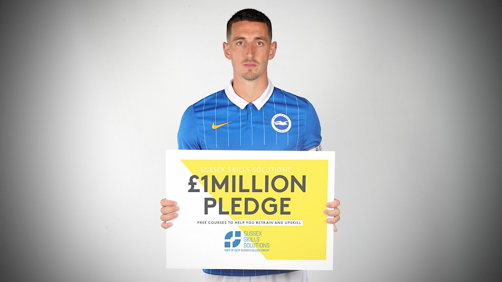 £1million pledge gets support from Brighton and Hove Albion