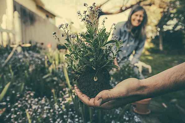 Gardening is fun