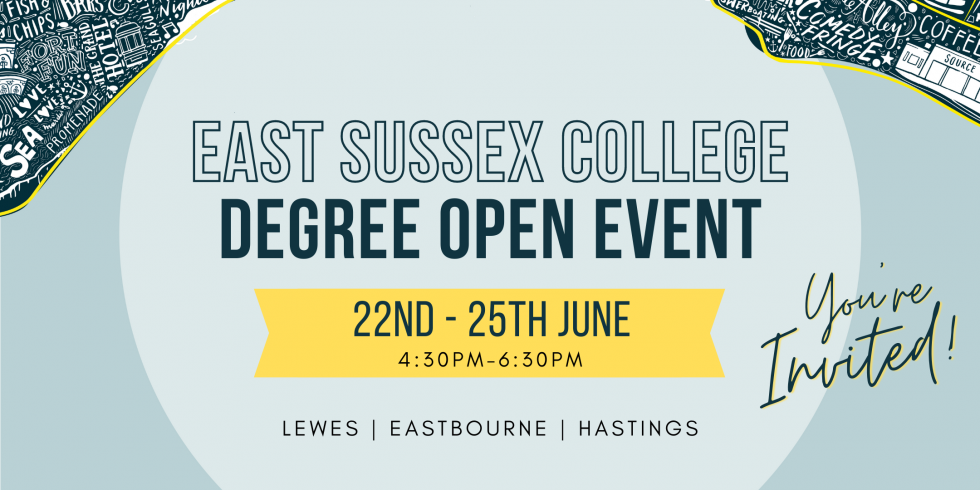 East Sussex College to host degree open events this June